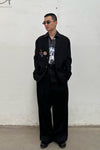 Walter Van BeirendonCK Star Shirt AW22-23 6004 Black